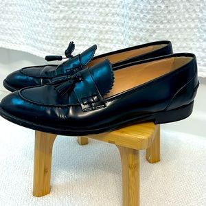 JCrew Leather Tassle Loafers, women’s, size 10
